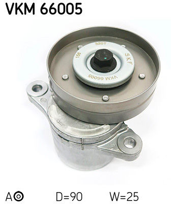 SKF - VKM 66005 - Zatezač, klinasti rebrasti kaiš (Kaišni prenos)